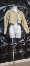 Load image into Gallery viewer, Forever 21 crop jacket             sz sm-lrg
