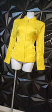 Load image into Gallery viewer, Laura Ashley yellow jacket/top            sz medium
