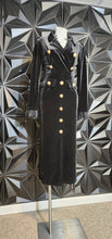 Load image into Gallery viewer, NWT Long crush velvet button dress            sz 6/8
