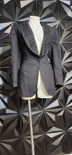 Load image into Gallery viewer, Emily beaded neck blazer         sz 8
