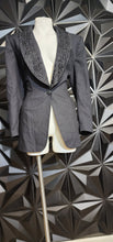 Load image into Gallery viewer, Emily beaded neck blazer         sz 8
