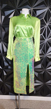 Load image into Gallery viewer, NWt Glamourous sequin skirt         sz 8, best fitting sz 10/12
