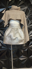 Load image into Gallery viewer, Beulah flare structured skirt          sz med/lrg
