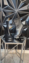 Load image into Gallery viewer, NewUnbranded black wide front heels         sz 42= 11US
