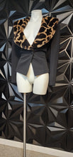 Load image into Gallery viewer, Joseph Ribkoff fur neck blazer             sz 12
