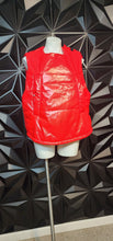 Load image into Gallery viewer, Fashion nova men red vest            sz lrg
