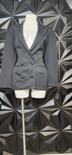Load image into Gallery viewer, M Yoko black back out blazer              sz small
