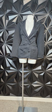 Load image into Gallery viewer, M Yoko black back out blazer              sz small

