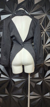 Load image into Gallery viewer, M Yoko black back out blazer              sz small
