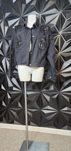 Load image into Gallery viewer, Ashley Stewart denim sequin jacket       sz 22/24
