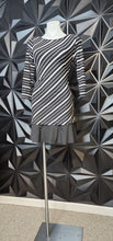 Load image into Gallery viewer, White house black market stripe dress       sz small
