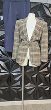 Load image into Gallery viewer, Sag Harbor Houndstooth print blazer           sz 14
