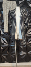 Load image into Gallery viewer, Helly stripe open front blazer          sz small
