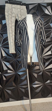 Load image into Gallery viewer, Helly stripe open front blazer          sz small
