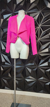 Load image into Gallery viewer, Tobi Hott pink open front blazer          sz small
