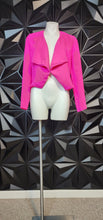 Load image into Gallery viewer, Tobi Hott pink open front blazer          sz small
