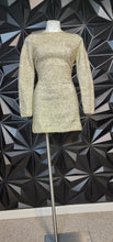 Load image into Gallery viewer, H&amp;M fuzzy dress          sz small-medium
