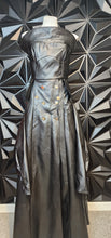 Load image into Gallery viewer, Akira faux leather long tube dress             sz small
