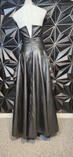 Load image into Gallery viewer, Akira faux leather long tube dress             sz small
