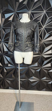 Load image into Gallery viewer, Unbranded studded faux leather jacket      sz xl (best fit sz 6/8)
