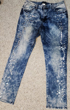 Load image into Gallery viewer, Venus denim stoned jeans            sz 14
