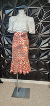 Load image into Gallery viewer, Messini polka dot skirt         sz med-large
