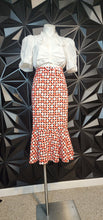 Load image into Gallery viewer, Messini polka dot skirt         sz med-large
