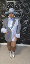 Load image into Gallery viewer, Cut up blazer/shirt/tie  3 piece set
