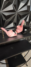 Load image into Gallery viewer, New Cape Robbin pink toe out heels           sz 10
