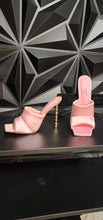 Load image into Gallery viewer, New Cape Robbin pink toe out heels           sz 10
