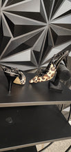 Load image into Gallery viewer, White House black market leopard heels          sz 9

