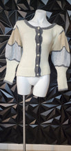 Load image into Gallery viewer, Venus puffy sleeve cardigan               sz 1x

