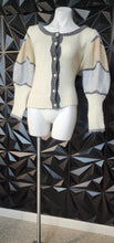 Load image into Gallery viewer, Venus puffy sleeve cardigan               sz 1x
