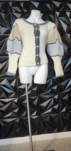Load image into Gallery viewer, Venus puffy sleeve cardigan               sz 1x
