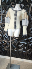 Load image into Gallery viewer, Venus puffy sleeve cardigan               sz 1x
