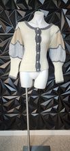 Load image into Gallery viewer, Venus puffy sleeve cardigan               sz 1x
