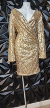 Load image into Gallery viewer, X Taren Plus sequin dress         sz 3x (best fitting sz 16-18)
