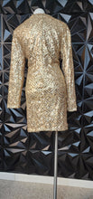 Load image into Gallery viewer, X Taren Plus sequin dress         sz 3x (best fitting sz 16-18)
