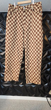 Load image into Gallery viewer, Birch &amp; Stone box print pants          sz xl
