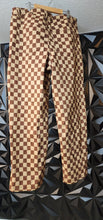 Load image into Gallery viewer, Birch &amp; Stone box print pants          sz xl

