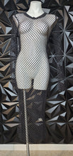 Load image into Gallery viewer, Black Netted dress                 sz xl (Best fitting sz large,10)
