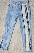 Load image into Gallery viewer, Shein distress front jeans         sz large, 8/10
