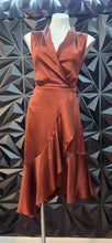Load image into Gallery viewer, Melonie rust dress             sz 10
