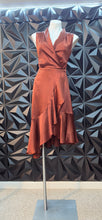 Load image into Gallery viewer, Melonie rust dress             sz 10
