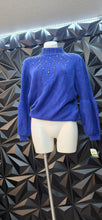 Load image into Gallery viewer, Nwt Alfani beaded sweater             sz lrg-xlrg
