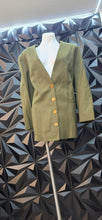 Load image into Gallery viewer, Katherine Marie green blazer          sz 18
