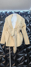 Load image into Gallery viewer, NVLT fringe jacket                 sz lrg
