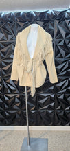 Load image into Gallery viewer, NVLT fringe jacket                 sz lrg
