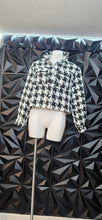 Load image into Gallery viewer, Miou Muse printed crop jacket          sz medium-10

