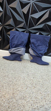 Load image into Gallery viewer, Brand new Azalea Wang denim wedge heels
